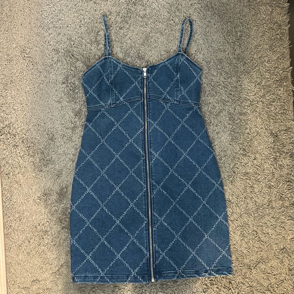 Forever 21 Mini Jean Dress. Never Worn